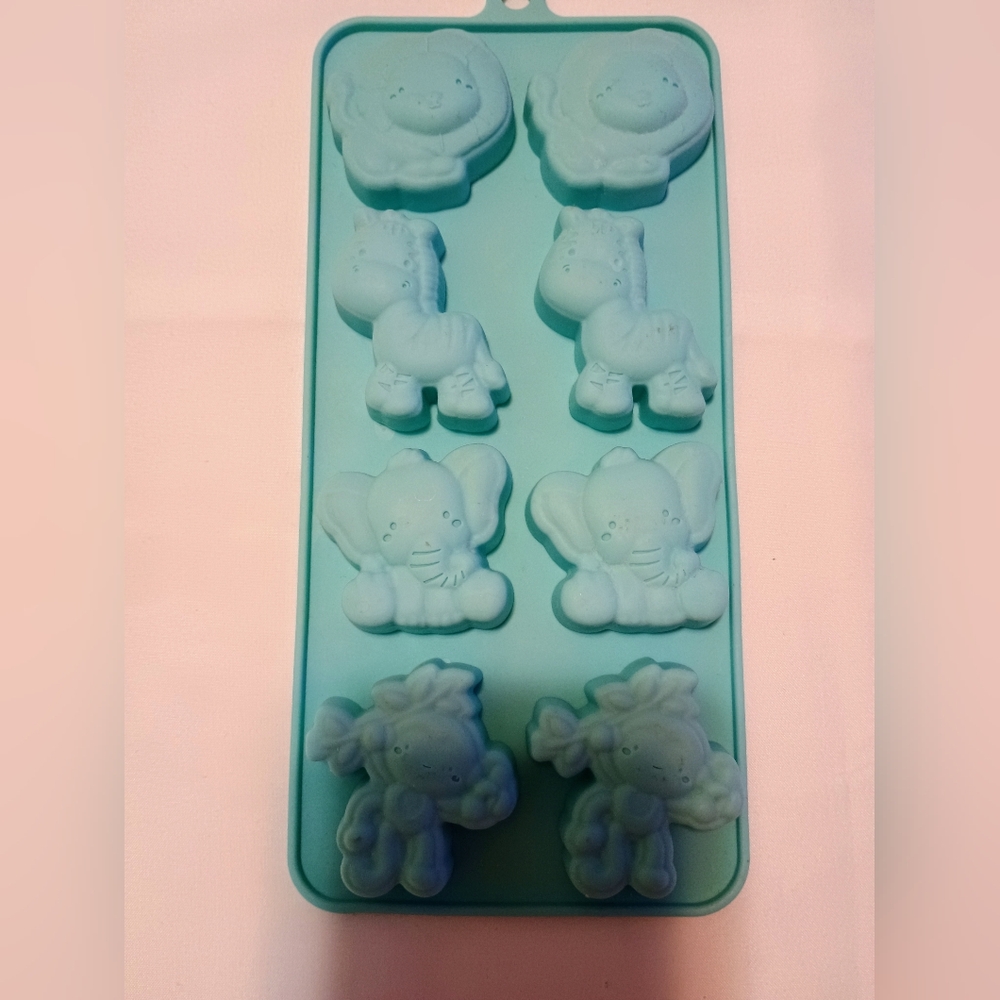 Blue Silicone Animal Mold